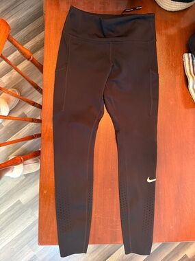 Nike TWO PAIR Black Leggings women's M tights